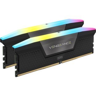 Модуль памяти для компьютера DDR5 64GB (2x32GB) 6000 MHz Vengeance RGB Corsair (CMH64GX5M2B6000C38)