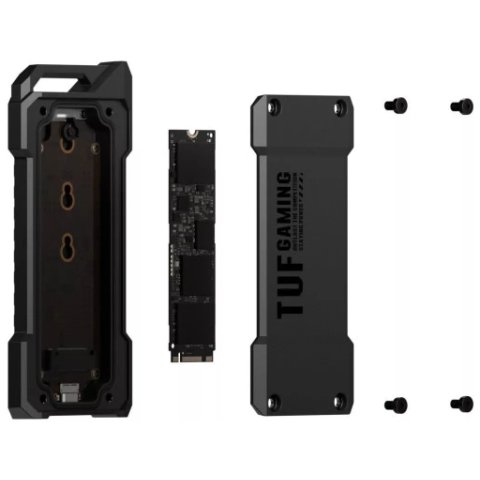 Накопитель SSD USB-C 1TB TUF GAMING AS1000 PLUS ASUS (TUF GAMING AS1000 PLUS/BLK/G/AS) - Нулевой остаток (Feed) - Нулевой остаток (Feed)