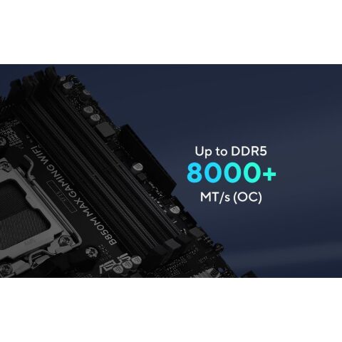 Материнская плата ASUS B850M MAX GAMING WIFI - Нулевой остаток (Feed) - Нулевой остаток (Feed)