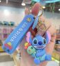 Брелок підвіска на рюкзак Stitch Blue Стич 3D Keychain Backpack 2
