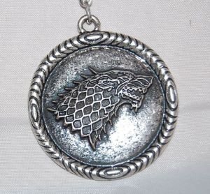 Брелок Game of Thrones Stark Wolf (Winter is Coming) - -