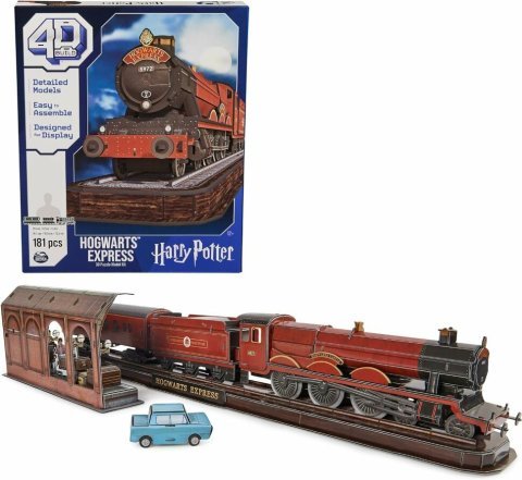 Пазл 4D Build Harry Potter Hogwarts Express puzzle 3D картон Гарри Поттер Хогвартс Экспресс 181 шт. - -