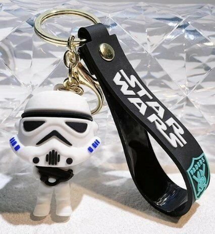 Брелок підвіска на рюкзак Star Wars Stormtrooper 3D Keychain Backpack Штурмовик -   -  