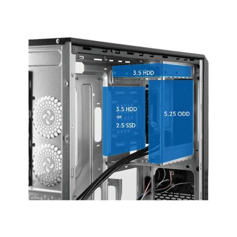 Корпус для ПК Chieftec UC-03B-OP - Нулевой остаток (Feed)  - Нулевой остаток (Feed) 