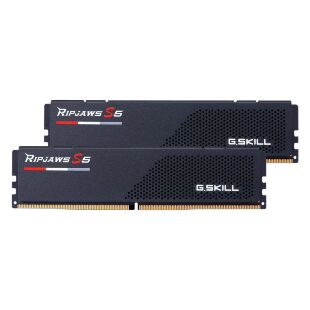 Модуль памяти для компьютера DDR5 32GB (2x16GB) 6000 MHz Ripjaws S5 G.Skill (F5-6000J3238F16GX2-RS5K)
