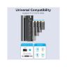 Карман внешний Vention SSD M.2 (NVME) M-key USB Type-C 3.2 10Gbps Heat Sink Aluminum (KPKH0)