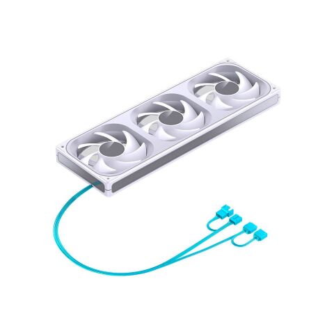 Кулер для корпуса JONSBO ZB-360WR White - Нулевой остаток (Feed)  - Нулевой остаток (Feed) 