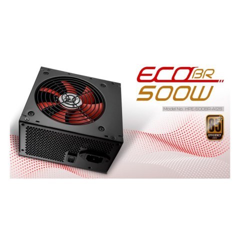 Блок питания HighPower 500W (HPE-500BR-A12S) - Нулевой остаток (Feed) - Нулевой остаток (Feed)