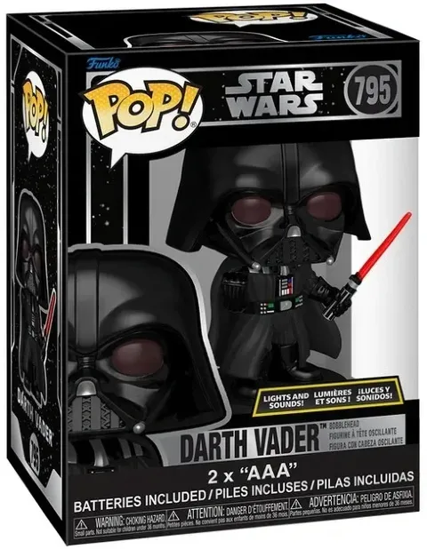Фігурка Funko Star Wars: Darth Vader Фанко Зіркові війни Дарт Вейдер 795 (світло та звук) -   -  