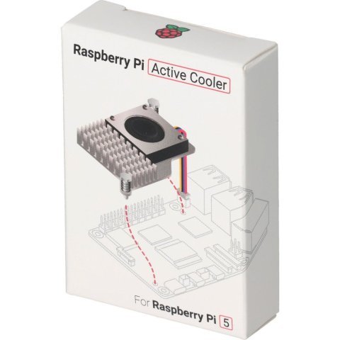 Радиатор охлаждения Raspberry Pi with fan for Raspberry Pi 5 (SC1148/OFI118) - Нулевой остаток (Feed)  - Нулевой остаток (Feed) 