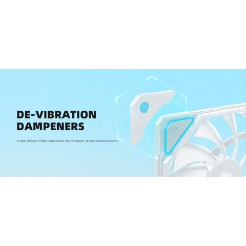 Кулер для корпуса ID-Cooling TF-12015-W - Нулевой остаток (Feed) - Нулевой остаток (Feed)