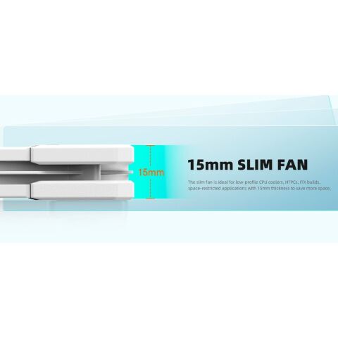 Кулер для корпуса ID-Cooling TF-12015-W - Нулевой остаток (Feed) - Нулевой остаток (Feed)