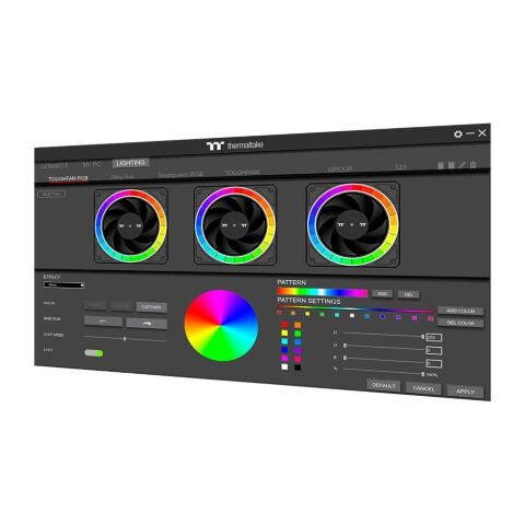 Кулер для корпуса ThermalTake TOUGHFAN 12 RGB Radiator Fan 3Pack (CL-F135-PL12SW-A) - Вентиляторы к корпусам - Вентиляторы к корпусам