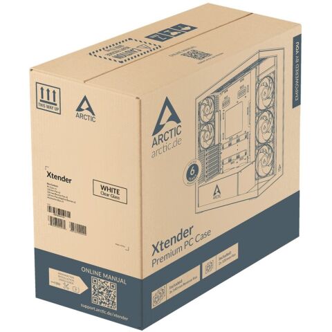 Корпус Arctic XTENDER WHT (ACPCC00014A) - Корпуса - Корпуса