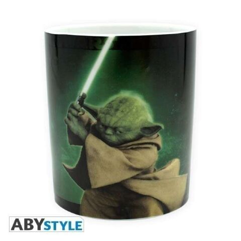 Чашка Abystyle STAR WARS Yoda Ceramic Mug кухоль Зоряні війни Йода 460 мл - -