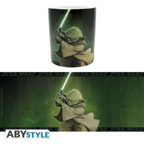 Чашка Abystyle STAR WARS Yoda Ceramic Mug кухоль Зоряні війни Йода 460 мл - -