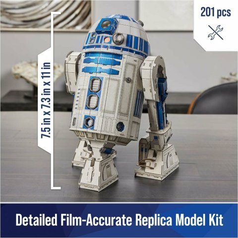 Пазл 4D Build Star Wars R2-D2 puzzle 3D картон Звёздные войны Р2-Д2 201 шт. - -