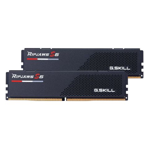 Модуль памяти для компьютера DDR5 64GB (2x32GB) 6400 MHz Ripjaws S5 G.Skill (F5-6400J3239G32GX2-RS5K) - Нулевой остаток (Feed) - Нулевой остаток (Feed)