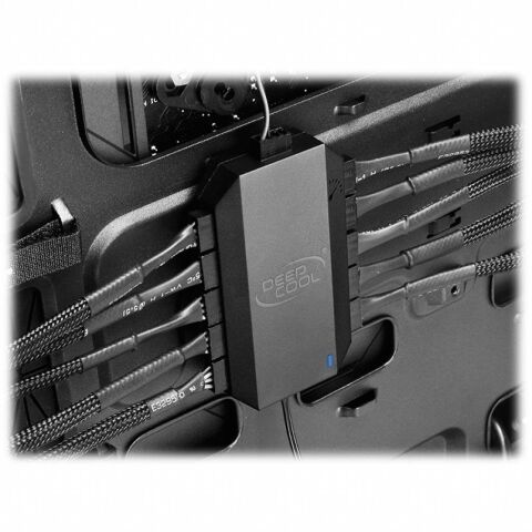 Контроллер вентилятора Deepcool 10 Port Fun Hub (FH-10) - Многофункциональные панели  - Многофункциональные панели 