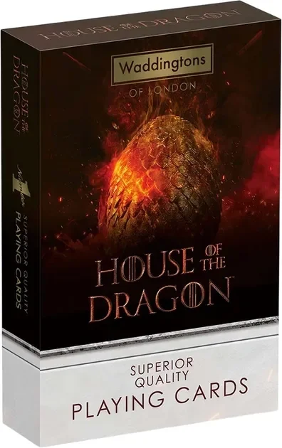 Игральные карты Winning Moves Game of Thrones House of Dragons Waddingtons Number 1 Игра престолов Дом дракона - -