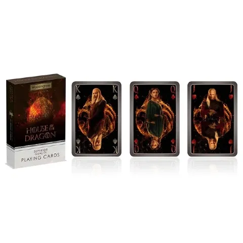 Игральные карты Winning Moves Game of Thrones House of Dragons Waddingtons Number 1 Игра престолов Дом дракона - -