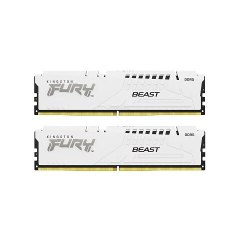 Модуль памяти для компьютера DDR5 32GB (2x16GB) 6000 MHz Beast White Kingston Fury (ex.HyperX) (KF560C36BWE2K2-32) - Модули памяти для компьютера  - Модули памяти для компьютера 