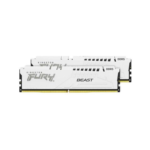 Модуль памяти для компьютера DDR5 32GB (2x16GB) 6000 MHz Beast White Kingston Fury (ex.HyperX) (KF560C36BWE2K2-32) - Модули памяти для компьютера  - Модули памяти для компьютера 