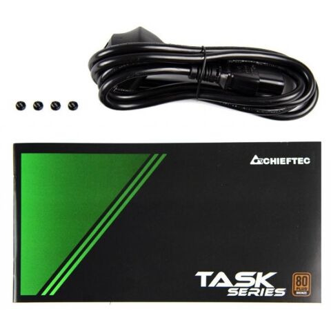 Блок питания Chieftec 500W Task (TPS-500S) - Нулевой остаток (Feed) - Нулевой остаток (Feed)