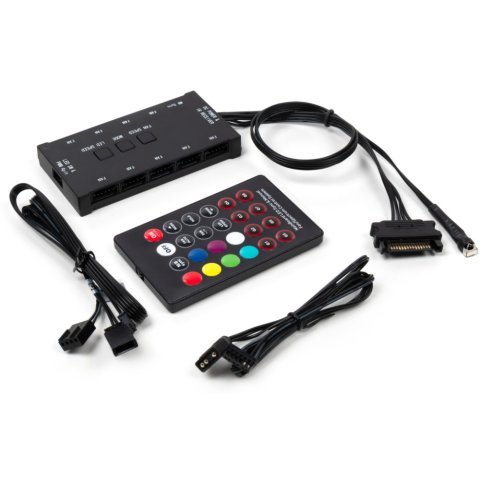 Модуль управления подсветкой Vinga RGB control-02 - Акссесуары к системам охлаждения  - Акссесуары к системам охлаждения 