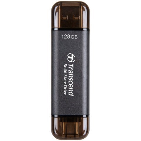 Накопитель SSD USB 3.2 128GB Transcend (TS128GESD310C) - Нулевой остаток (Feed) - Нулевой остаток (Feed)