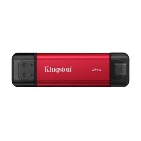 Накопитель SSD USB Type-C 2TB Dual Portable Kingston (SPSD/2TB) - Нулевой остаток (Feed)  - Нулевой остаток (Feed) 
