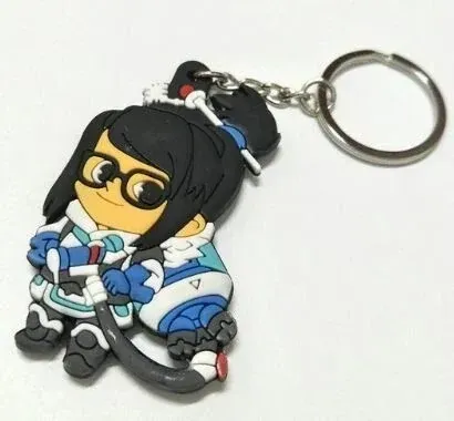 Брелок 3D Овервотч Overwatch Двосторонній об'ємний - Mei - -