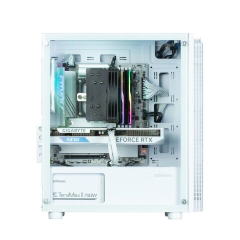 Корпус для ПК Zalman T4 Plus (T4PLUSWHITE) - Нулевой остаток (Feed) - Нулевой остаток (Feed)