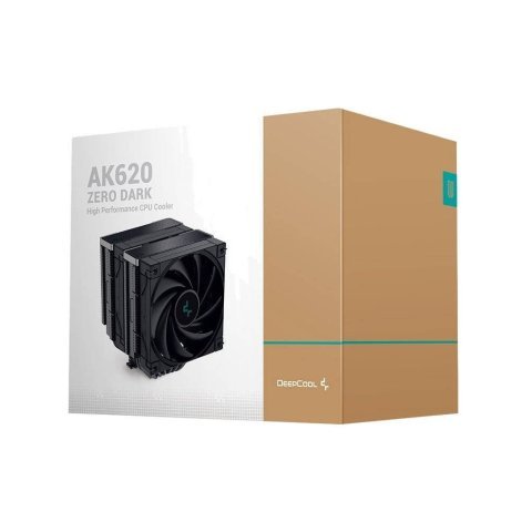 Кулер для процессора Deepcool AK620 Zero Dark (R-AK620-BKNNMT-G-1) - Нулевой остаток (Feed) - Нулевой остаток (Feed)