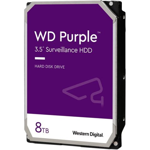 Жесткий диск 3.5" 8TB WD (WD85PURZ) - Нулевой остаток (Feed)  - Нулевой остаток (Feed) 