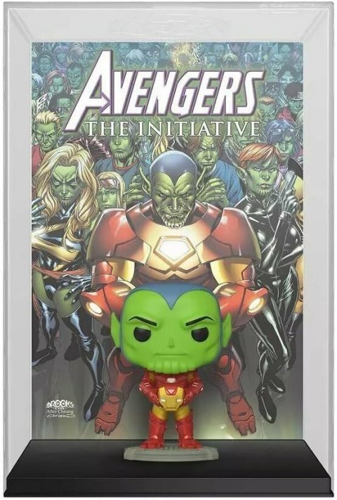 Фігурка Funko Marvel Comic Covers Skrull as Iron Man фанко Скрул (Funko 2023 Limited Edition) 16 - -