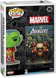 Фігурка Funko Marvel Comic Covers Skrull as Iron Man фанко Скрул (Funko 2023 Limited Edition) 16