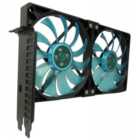 Кулер для видеокарты Gelid Solutions PCI Slot Fan Holder (SL-PCI-02) - Нулевой остаток (Feed) - Нулевой остаток (Feed)