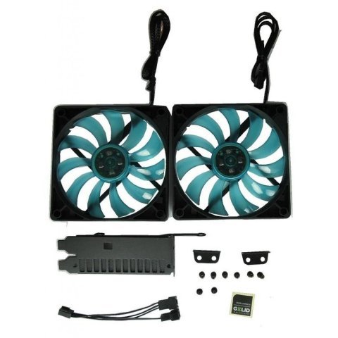 Кулер для видеокарты Gelid Solutions PCI Slot Fan Holder (SL-PCI-02) - Нулевой остаток (Feed) - Нулевой остаток (Feed)