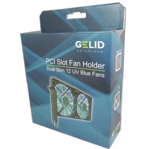Кулер для видеокарты Gelid Solutions PCI Slot Fan Holder (SL-PCI-02) - Нулевой остаток (Feed) - Нулевой остаток (Feed)