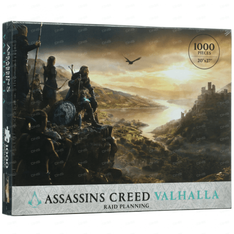 Пазл Dark Horse ASSASSINS CREED Valhalla Raid Planning 1000 шт. -   -  