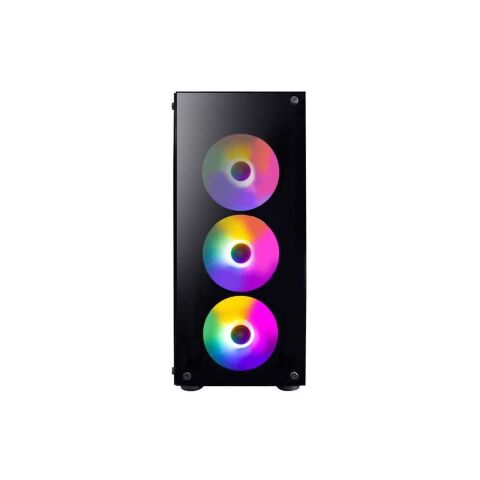 Корпус для ПК 1stPlayer V3-B-BK-4F1 - Нулевой остаток (Feed) - Нулевой остаток (Feed)
