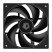 Кулер для корпуса ID-Cooling AF-125-K TRIO - Нулевой остаток (Feed) - Нулевой остаток (Feed)