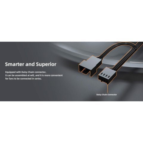 Кулер для корпуса ID-Cooling AF-125-K TRIO - Нулевой остаток (Feed) - Нулевой остаток (Feed)