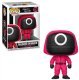 Фигурка Funko Squid Game Masked Worker Игра в Кальмара надзиратель Круг фанко 1226 - -