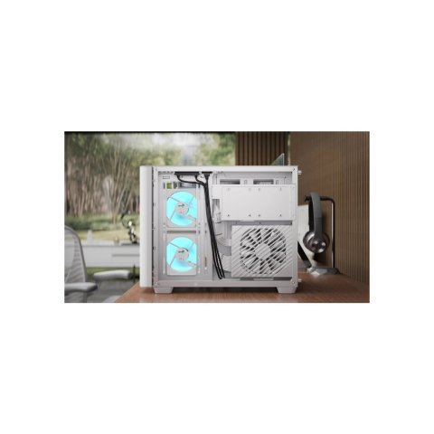 Корпус AeroCool P300C-G-WT-v1 White (ACCS-PN02033.21) - Нулевой остаток (Feed) - Нулевой остаток (Feed)