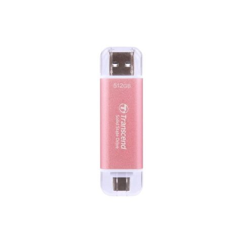 Накопитель SSD USB 3.2 512GB Transcend (TS512GESD310P) - Нулевой остаток (Feed) - Нулевой остаток (Feed)
