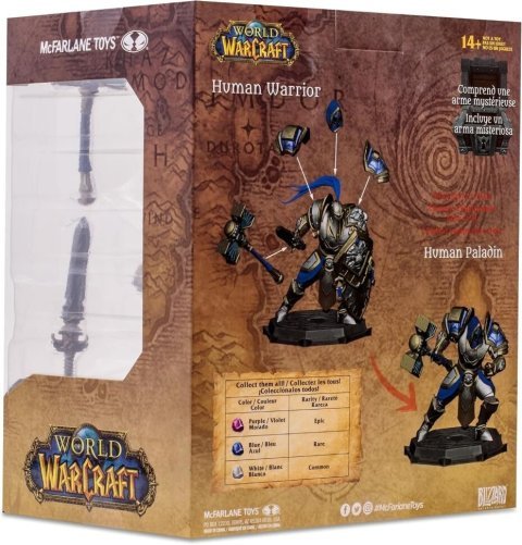 Фигурка McFarlane World of Warcraft Human Warrior Paladin Варкрафт Человек Паладин Воин -   -  