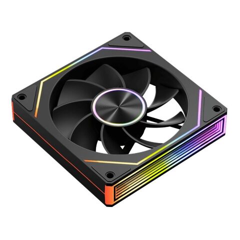 Кулер для корпуса PcCooler Вентилятор реверсний PCCOOLER FG120R ARGB BK чорний для корпусу 1 (FG120R ARGB BK) - Нулевой остаток (Feed) - Нулевой остаток (Feed)