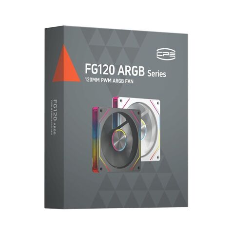 Кулер для корпуса PcCooler Вентилятор реверсний PCCOOLER FG120R ARGB BK чорний для корпусу 1 (FG120R ARGB BK) - Нулевой остаток (Feed) - Нулевой остаток (Feed)